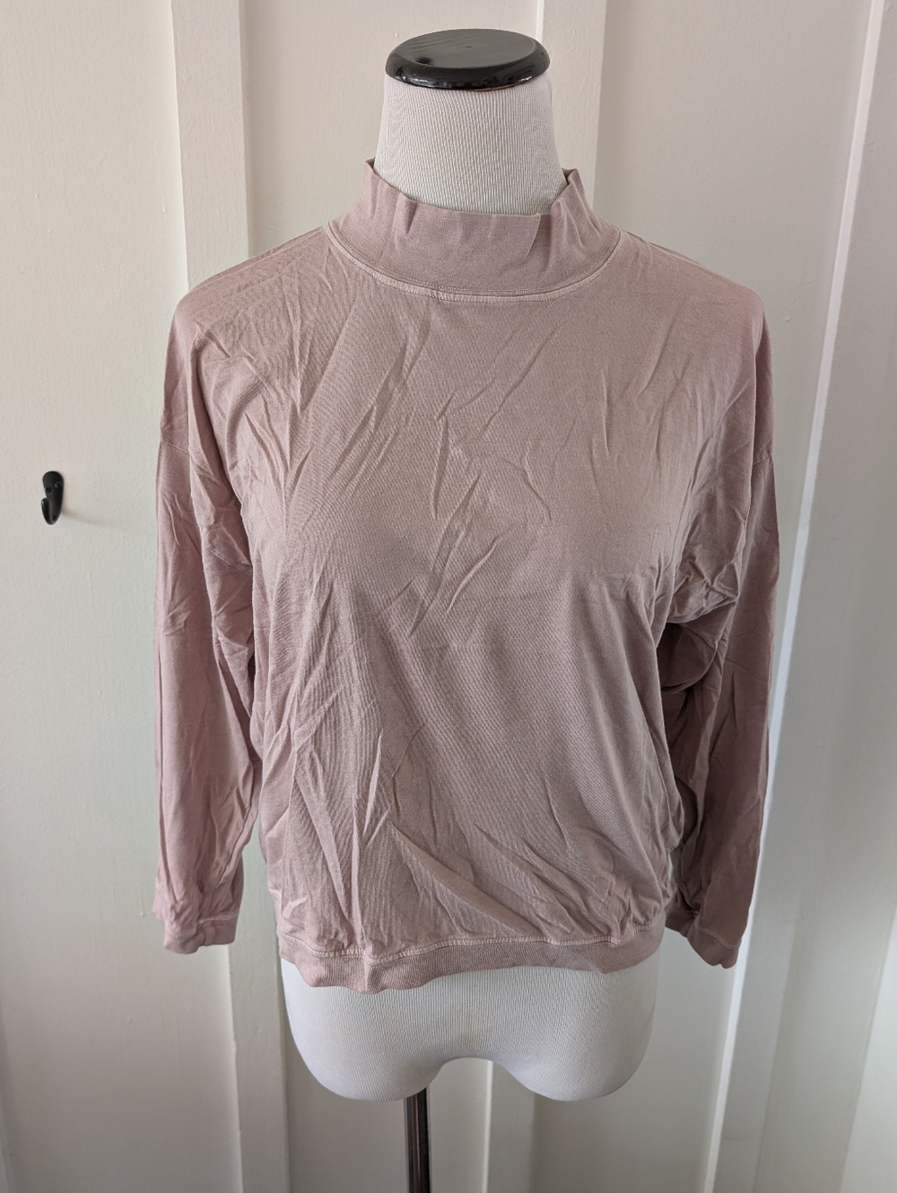 Rivet & Thread Mock neck Top